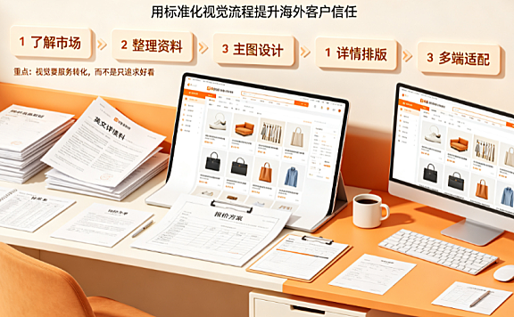外贸美工外包怎么做才好?跨境视觉SOP与合规指南