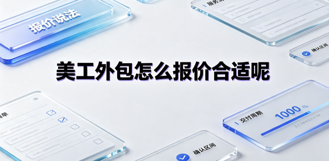美工外包怎么报价合适呢_电商设计报价指南与成本核算