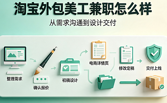 淘宝外包美工兼职怎么样_市场现状与高溢价接单指南