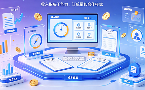 华为外包美工收入怎么样?薪资区间与职业发展全解析