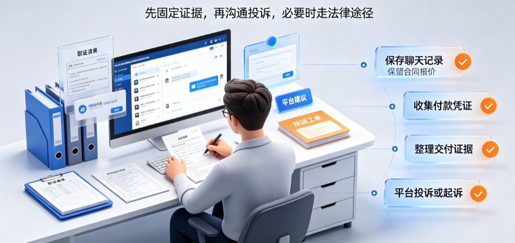 美工外包被骗怎么办呢？