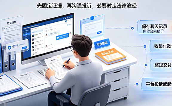 美工外包被骗怎么办呢?电商商家止损与维权实操指南