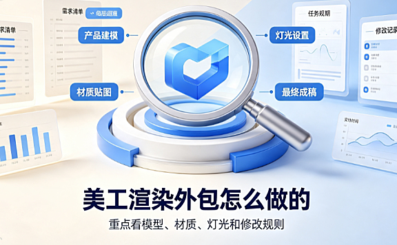 美工渲染外包怎么做的？电商三维视觉全流程实操指南