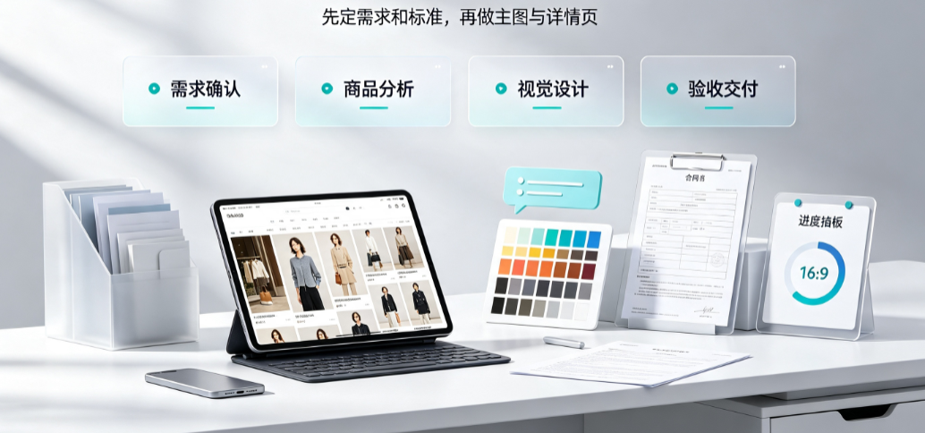 外包型电商美工怎么做的?