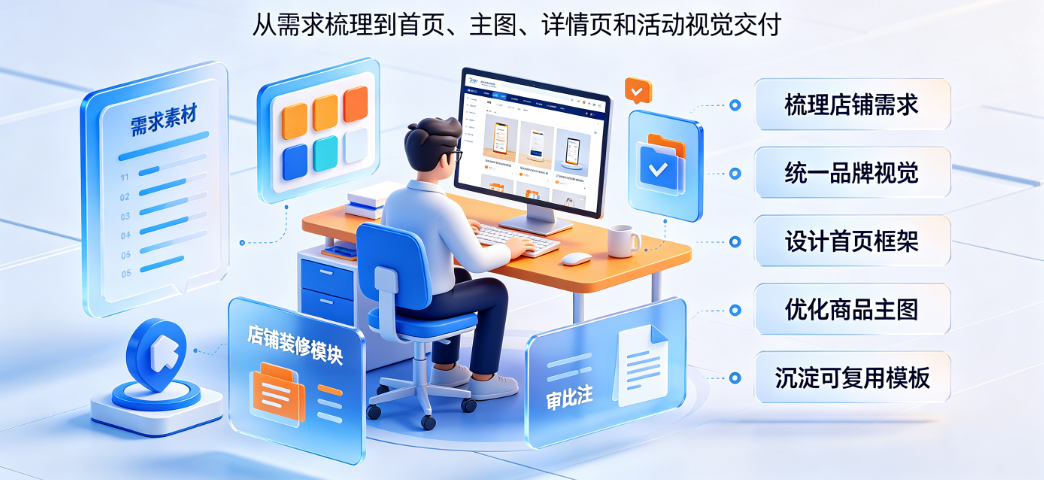 网店美工 外包怎么做？
