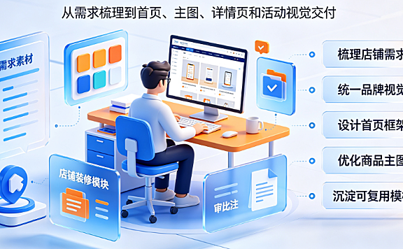 网店美工 外包怎么做?电商视觉管理与实操指南