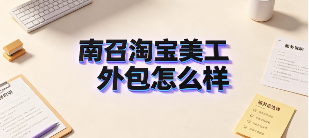 南召淘宝美工外包怎么样？县域电商视觉对接指南
