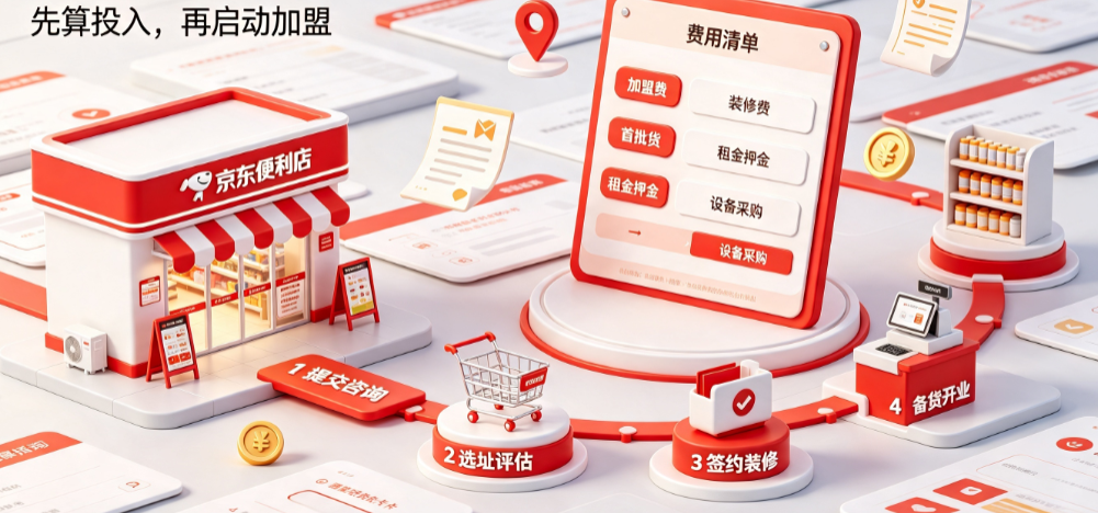 如何开一家京东便利店?需要多少钱?