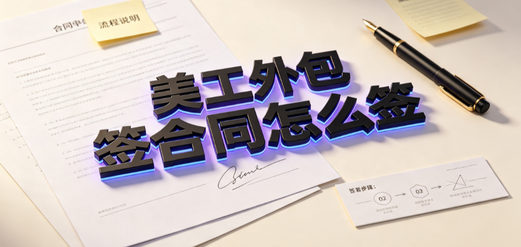 美工外包签合同怎么签？核心条款与避坑SOP