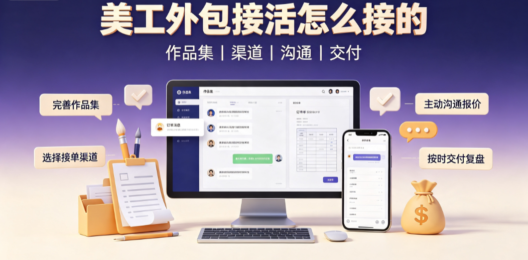 美工外包接活怎么接的_精准获客与转化实战指南