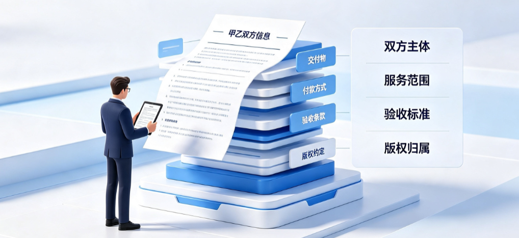 企业美工设计外包合同怎么写？