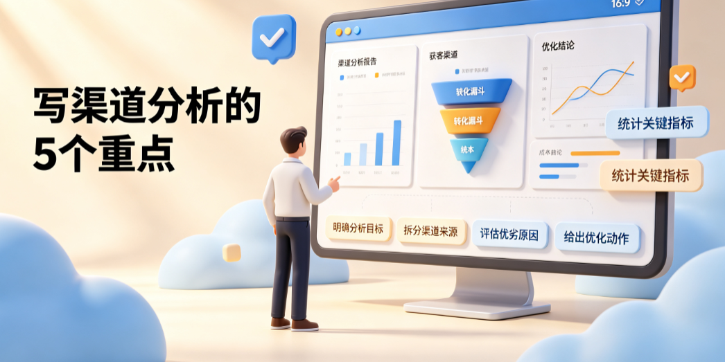 美工外包渠道分析怎么写?