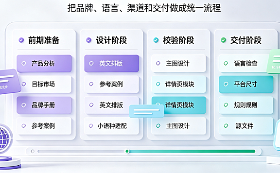 外贸美工外包怎么做的呢?全流程SOP与实操指南