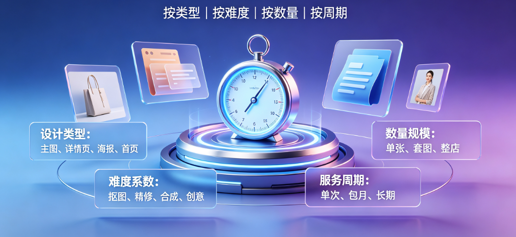 美工外包单价怎么算的呀？