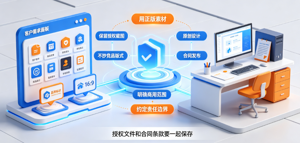 美工外包不侵权怎么办？