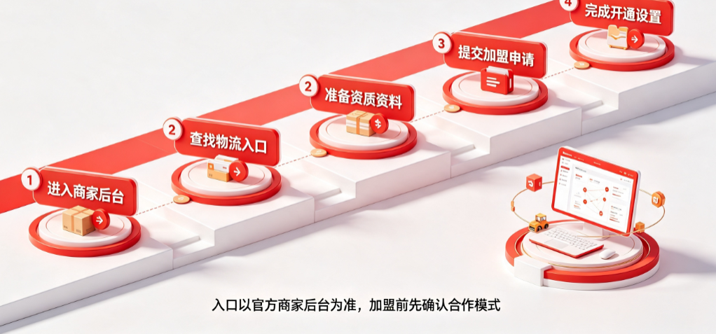 京东物流商家工作台登录入口在哪?怎么加盟?