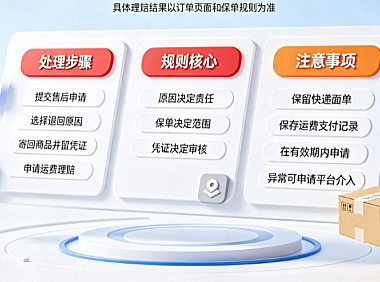 京东退换货运费险服务平台规则