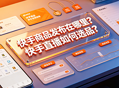 快手商品发布在哪里？快手直播如何选品？