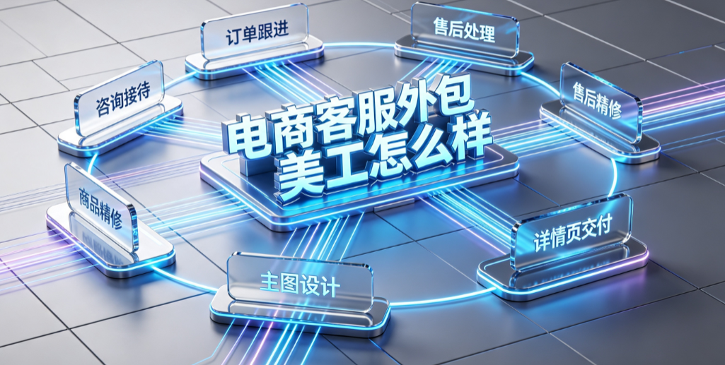 电商客服外包美工怎么样？