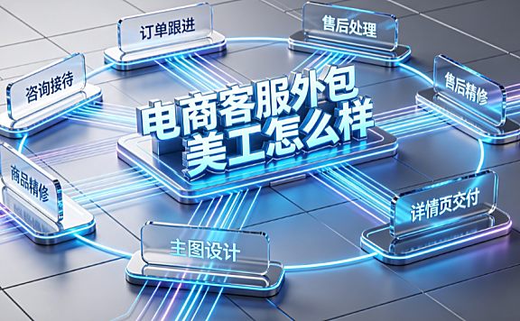 电商客服外包美工怎么样？