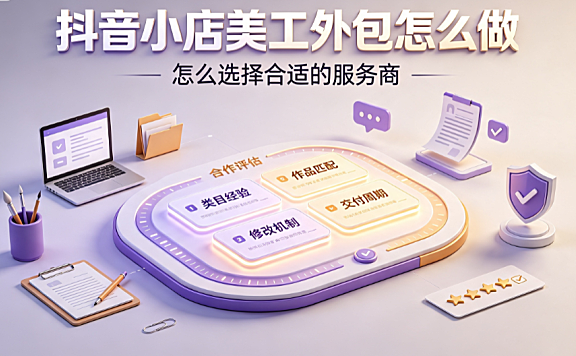 抖音小店美工外包怎么做_兴趣电商视觉运营指南