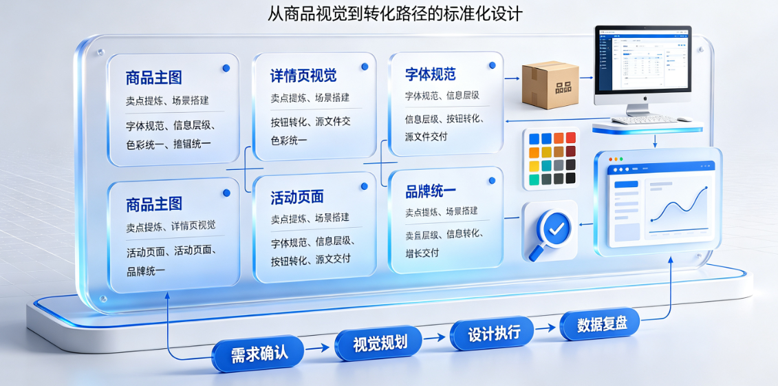 外包电商视觉美工怎么做?