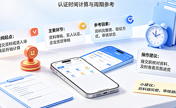 阿里巴巴认证的时间算在内的吗?时间多久?