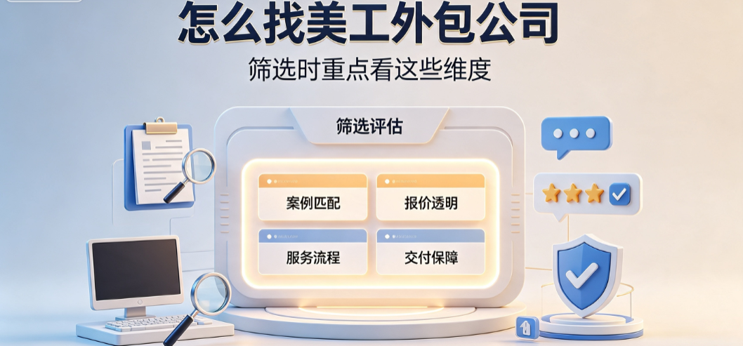 怎么找美工外包公司_精准筛选与避坑指南