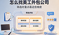 怎么找美工外包公司_精准筛选与避坑指南