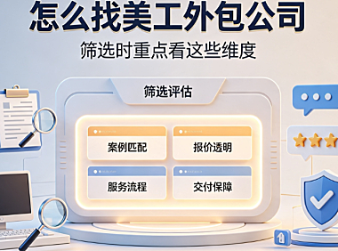 怎么找美工外包公司_精准筛选与避坑指南
