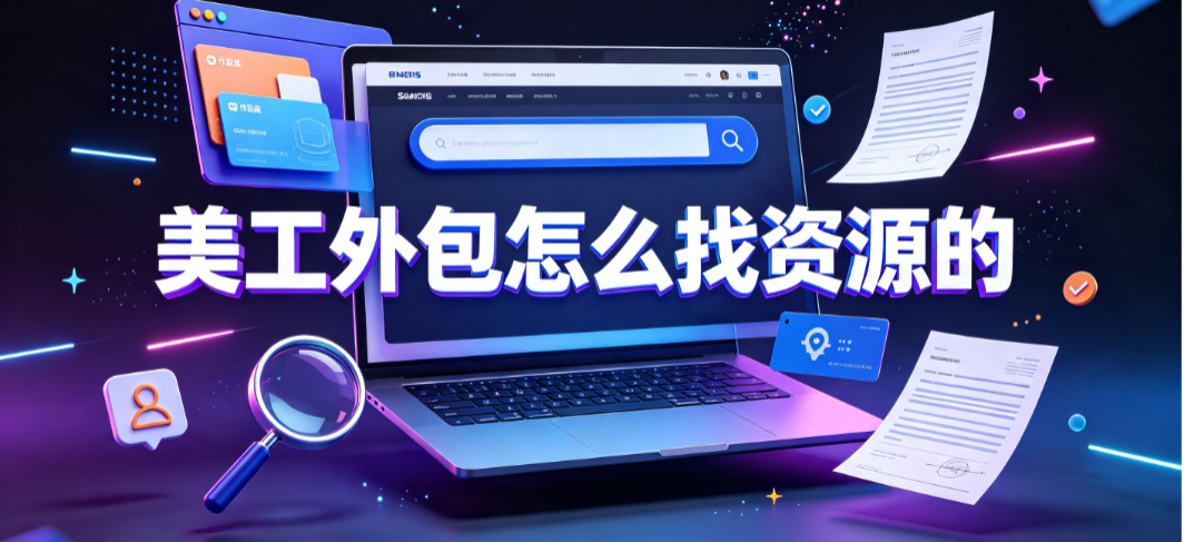 美工外包怎么找资源的？电商卖家高效对接指南