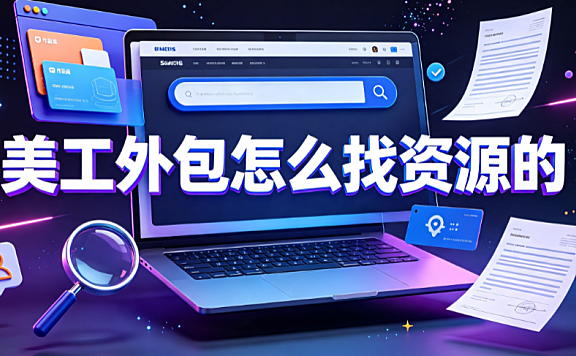 美工外包怎么找资源的？电商卖家高效对接指南