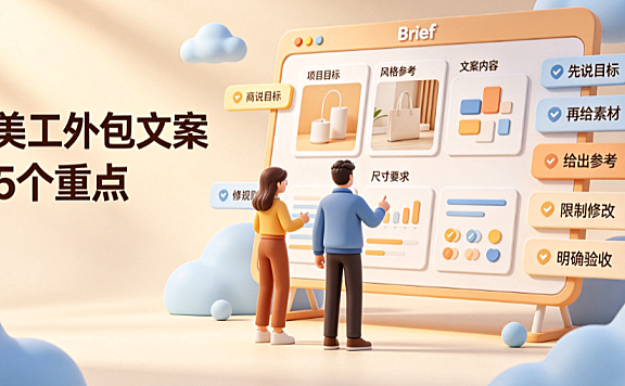 美工设计外包文案怎么写？高效需求Brief与服务提案指南