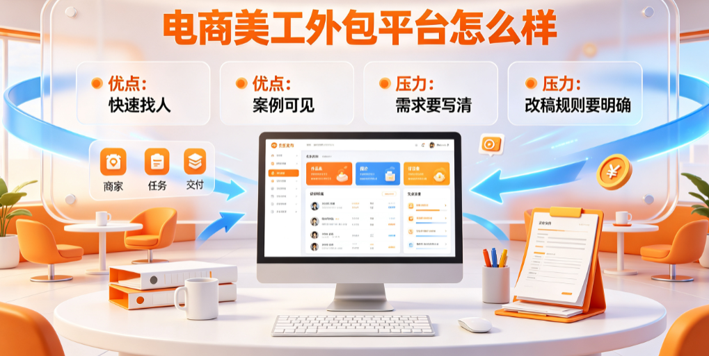 电商美工外包平台怎么样？