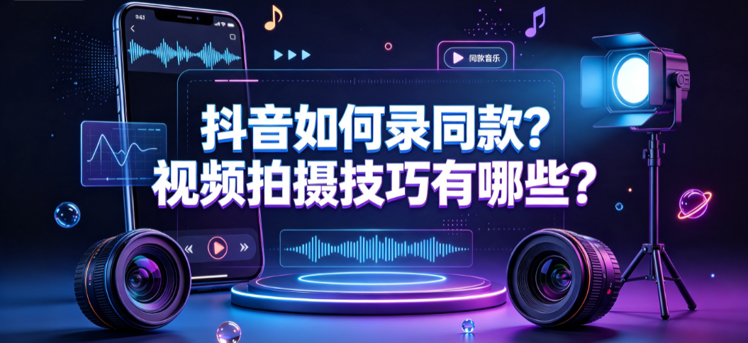 抖音如何录同款？视频拍摄技巧有哪些？创作者实操指南
