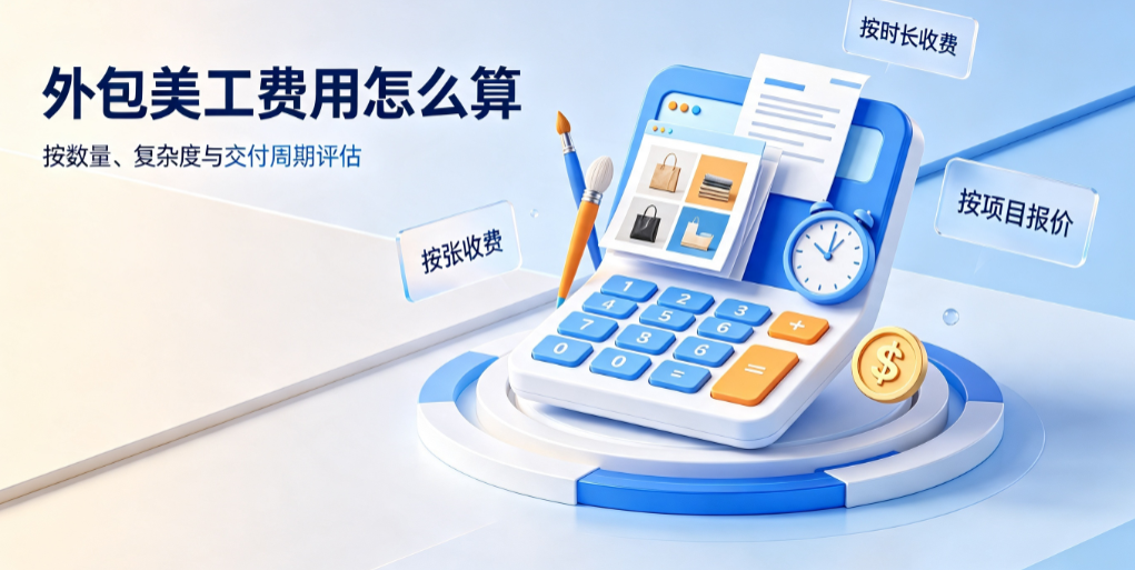 外包美工费用怎么算？