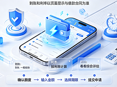 支付宝借呗怎么开通和提额？借钱多久到账？利息多少？