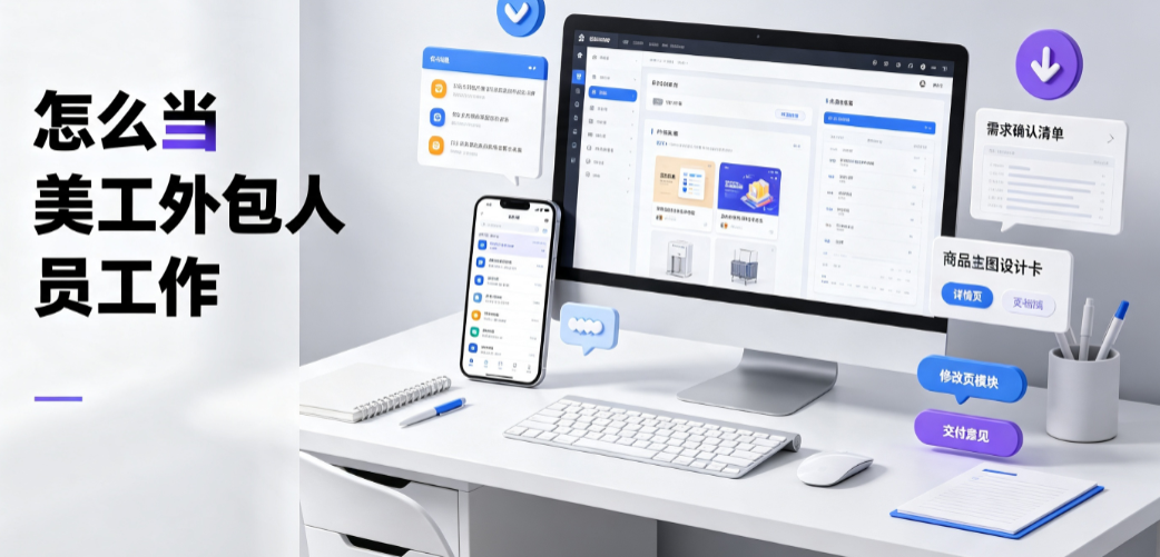 怎么当美工外包人员工作_独立接单与高效运营指南