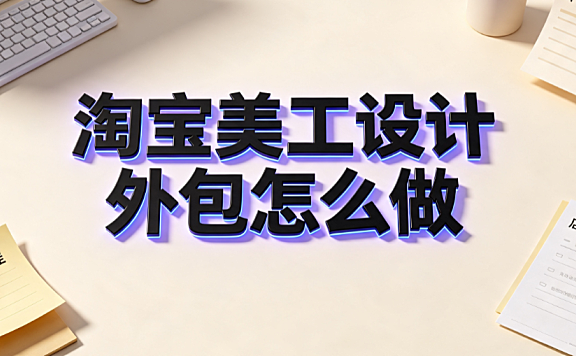 淘宝美工设计外包怎么做？从需求拆解到数据验收的全流程指南