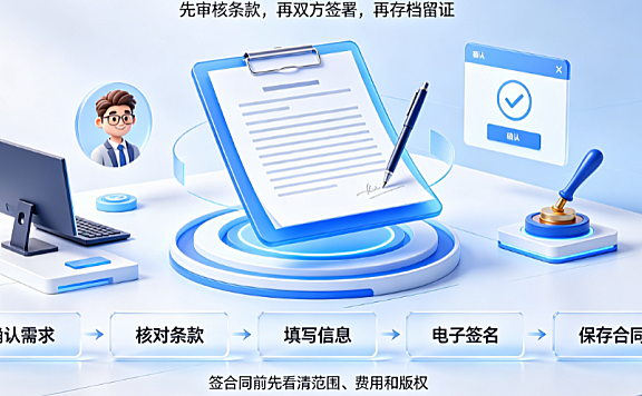 美工外包合同怎么签:核心条款拆解与风控指南