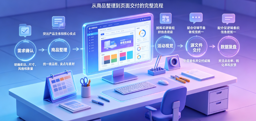 外包电商美工怎么做？