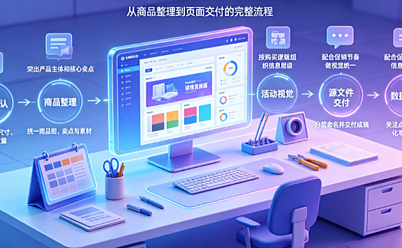 外包电商美工怎么做?标准化交付与视觉转化实战指南