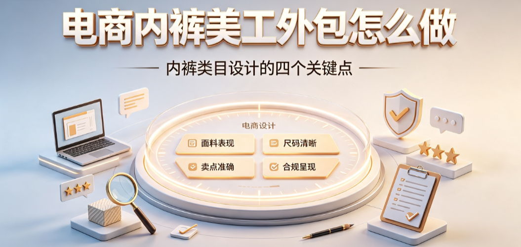 电商内裤美工外包怎么做？合规高转化实操指南