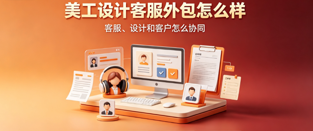 美工设计客服外包怎么样?电商卖家降本增效与避坑指南