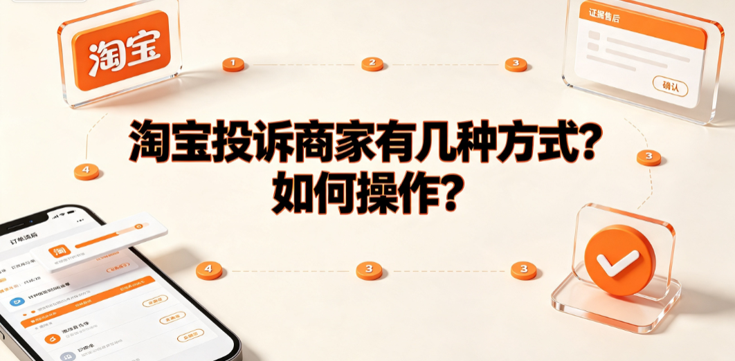 淘宝投诉商家有几种方式?如何操作?_电商维权指南