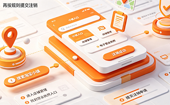 淘宝小镇在哪里进入?电子营业执照怎么注销?