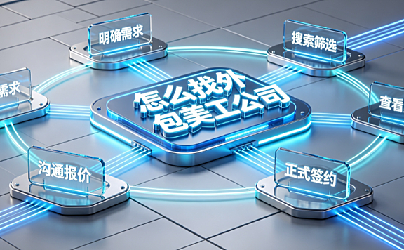 怎么找外包美工公司？