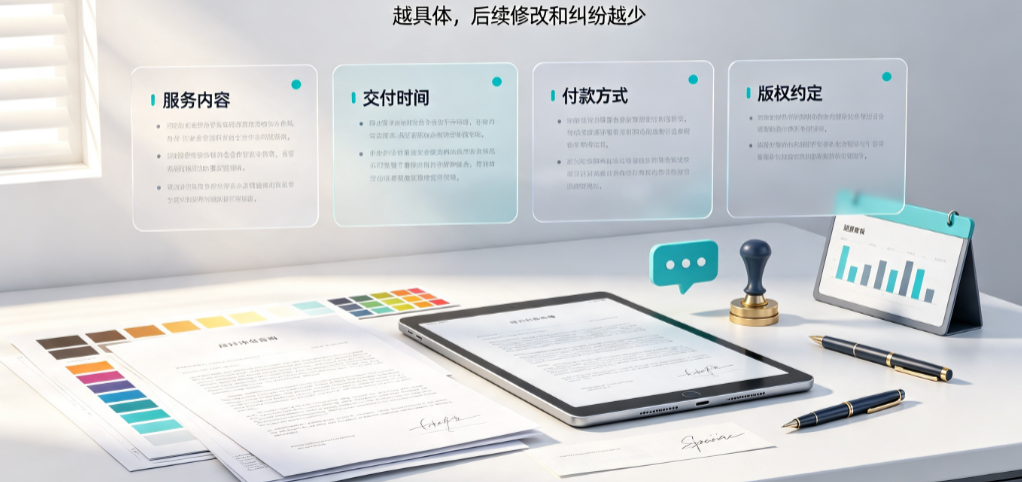 美工外包合作协议书怎么写？