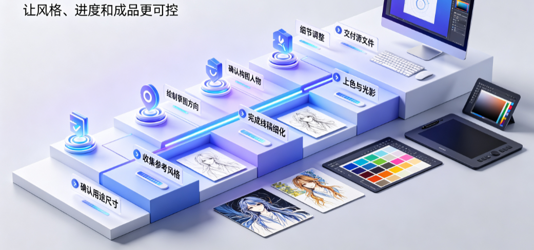 美工绘画外包怎么做才好？