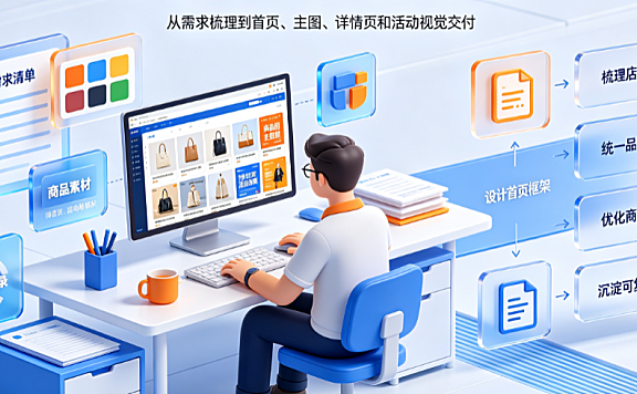 店铺美工外包怎么做的?电商视觉管理与实操指南